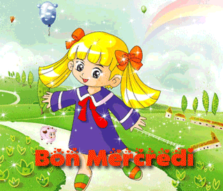 Gif animé Bon mercredi Candy